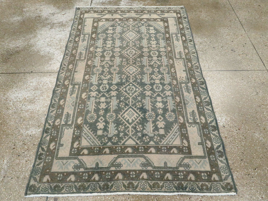 Vintage Persian Malayer Rug, No.28828 - Gsblank