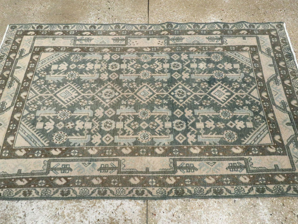 Vintage Persian Malayer Rug, No.28828 - Gsblank