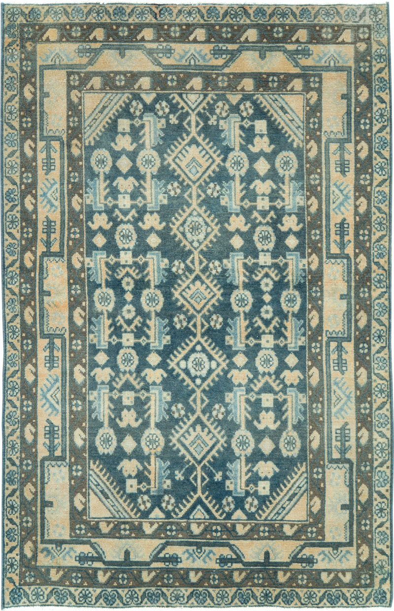 Vintage Persian Malayer Rug, No.28835 - Gsblank