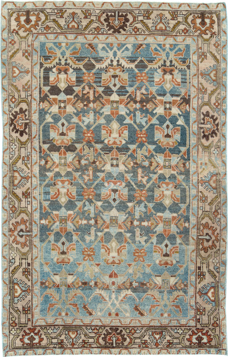 Vintage Persian Malayer Rug, No.28837 - Gsblank