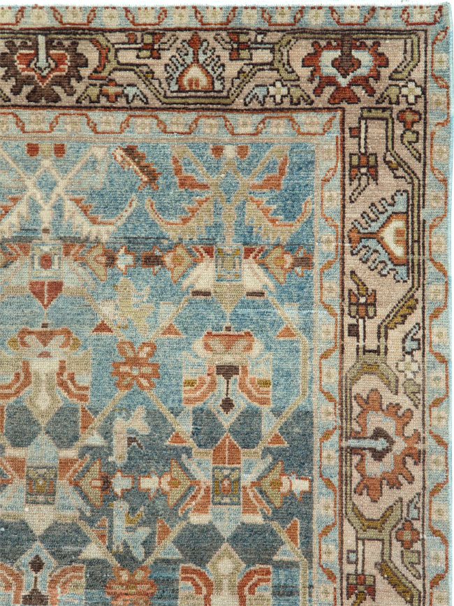Vintage Persian Malayer Rug, No.28837 - Gsblank