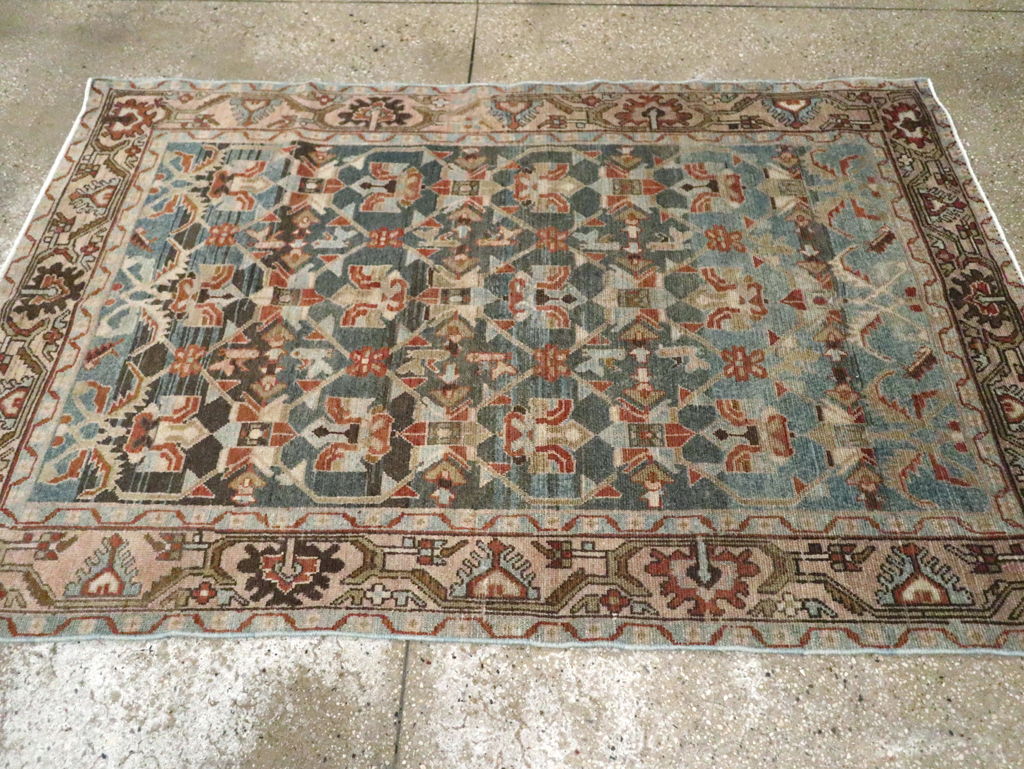 Vintage Persian Malayer Rug, No.28837 - Gsblank