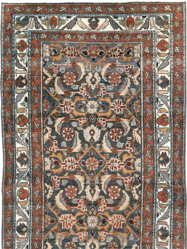 Antique Persian Malayer Runner, No.28839 - Gsblank