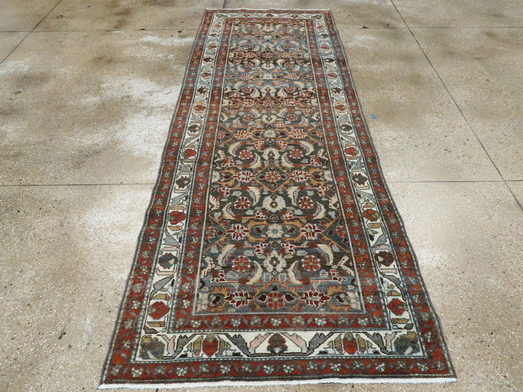 Antique Persian Malayer Runner, No.28839 - Gsblank