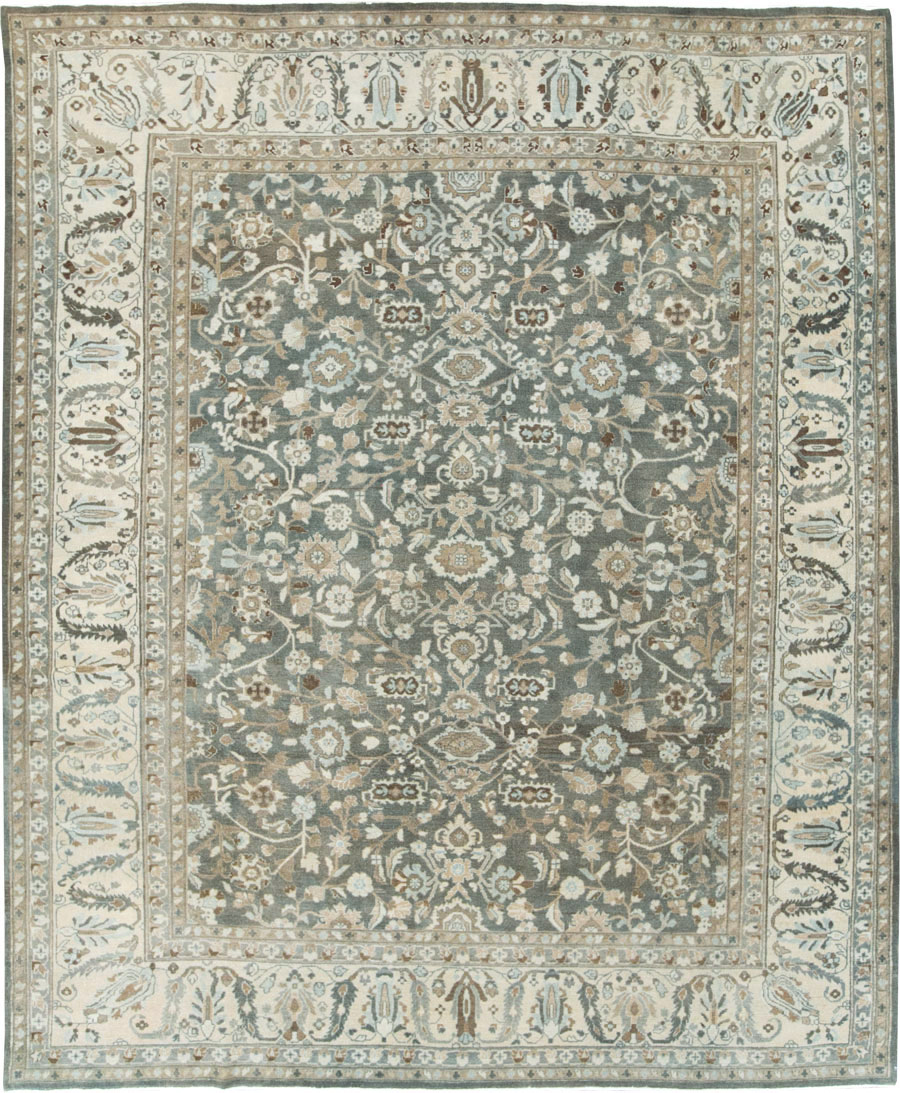 Vintage Persian Malayer Room Size Carpet, No.28842 - Gsblank