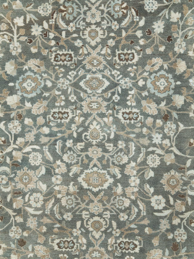 Vintage Persian Malayer Room Size Carpet, No.28842 - Gsblank