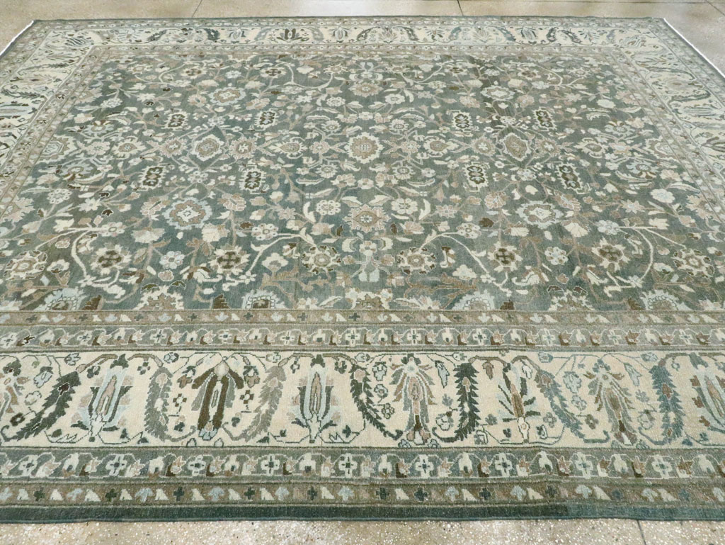 Vintage Persian Malayer Room Size Carpet, No.28842 - Gsblank