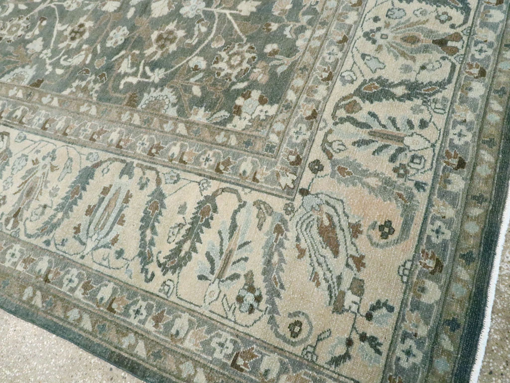 Vintage Persian Malayer Room Size Carpet, No.28842 - Gsblank