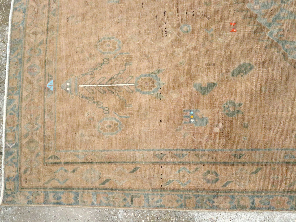 Vintage Persian Afshar Accent Rug, No.28849 - Gsblank