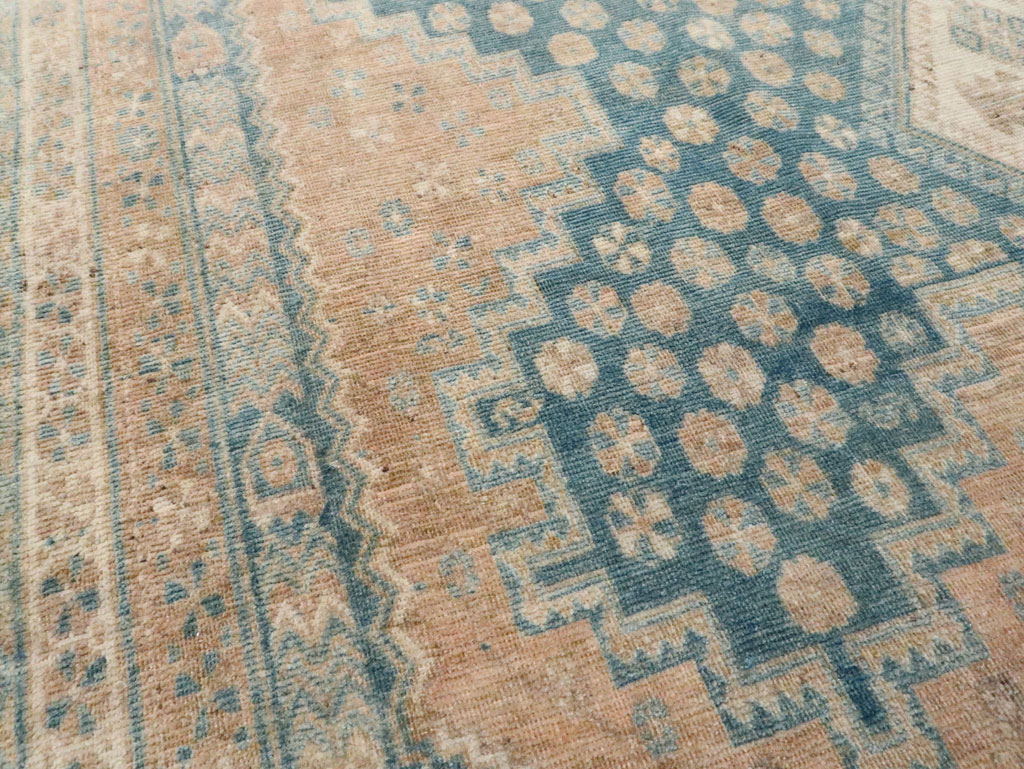 Vintage Persian Afshar Accent Rug, No.28851 - Gsblank