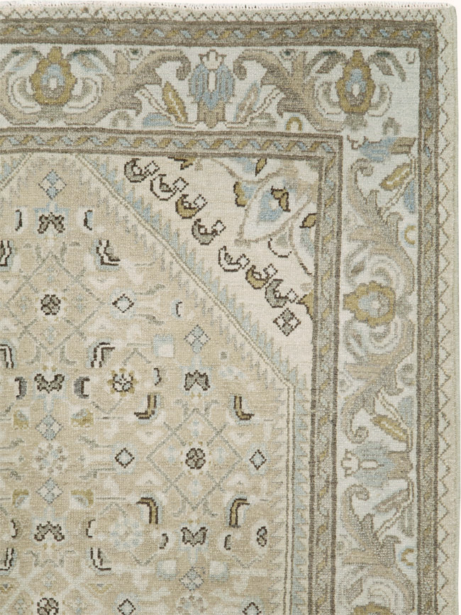 Vintage Persian Malayer Runner, No.28852 - Gsblank