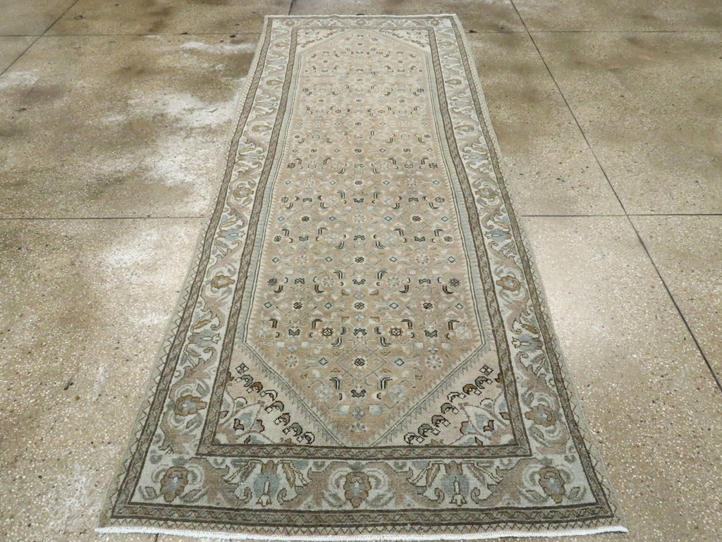 Vintage Persian Malayer Runner, No.28852 - Gsblank