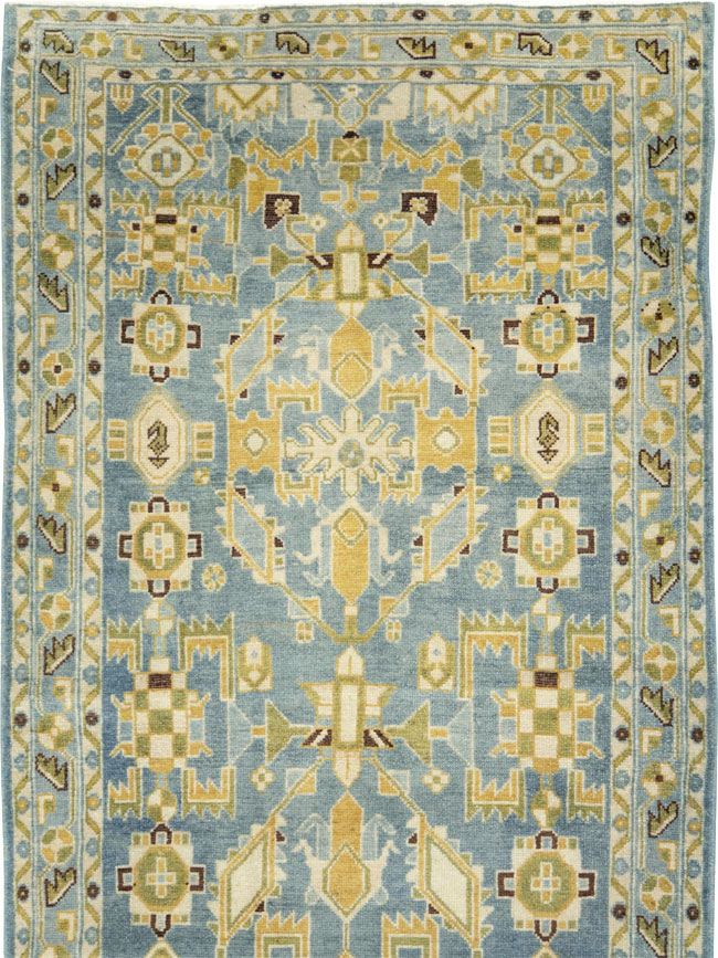 Vintage Persian Malayer Runner, No.28853 - Gsblank