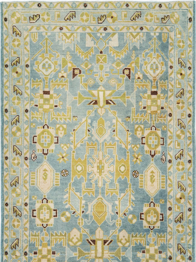 Vintage Persian Malayer Runner, No.28853 - Gsblank