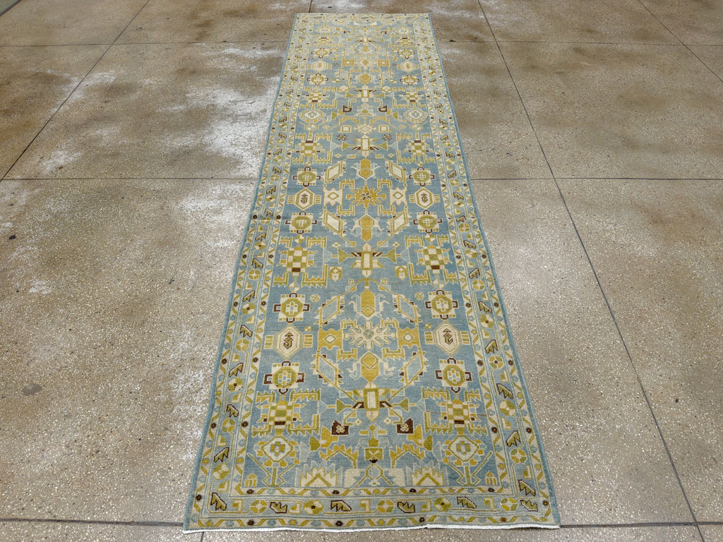 Vintage Persian Malayer Runner, No.28853 - Gsblank