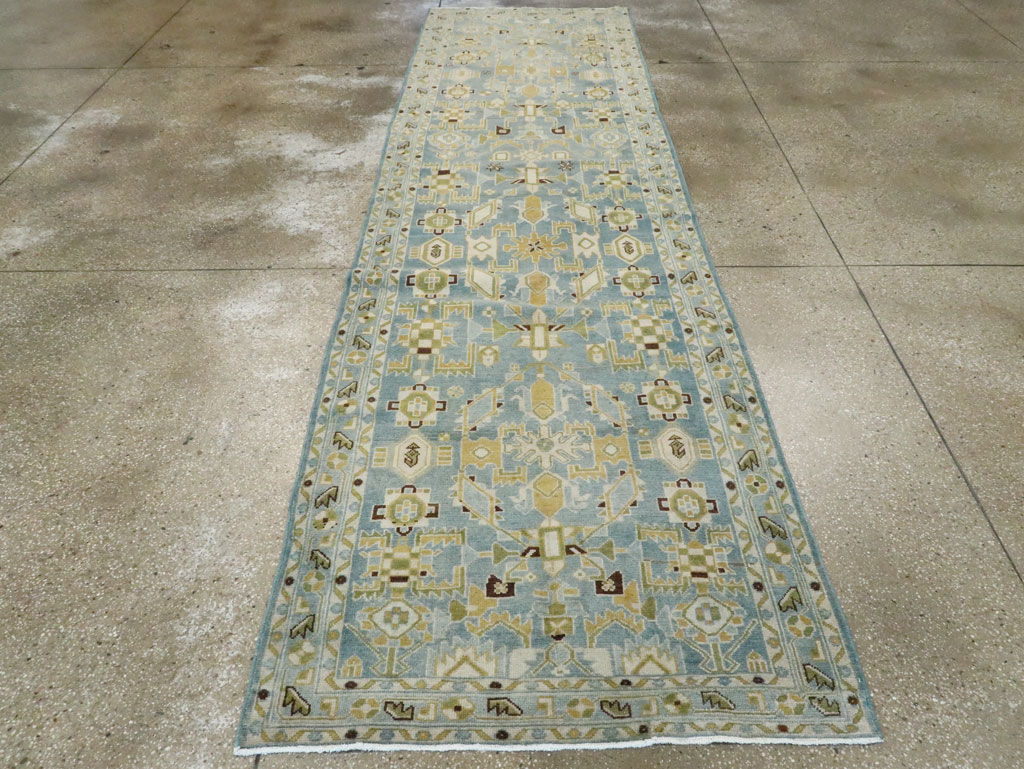Vintage Persian Malayer Runner, No.28853 - Gsblank