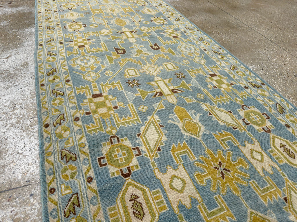Vintage Persian Malayer Runner, No.28853 - Gsblank