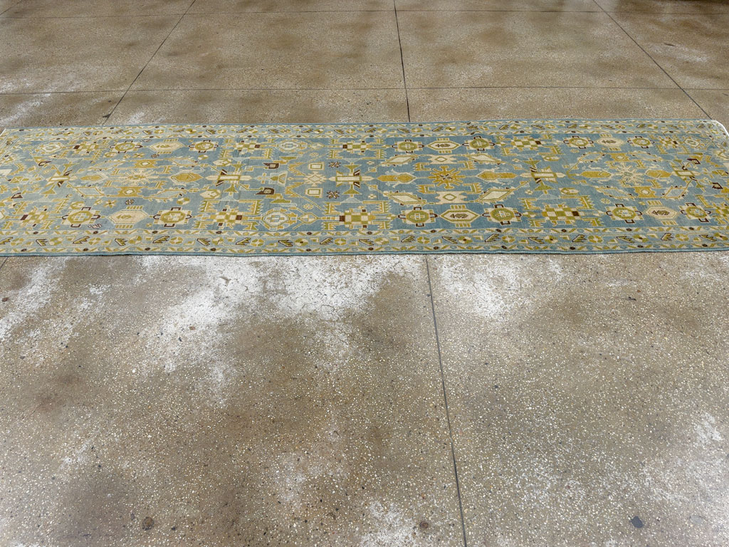 Vintage Persian Malayer Runner, No.28853 - Gsblank