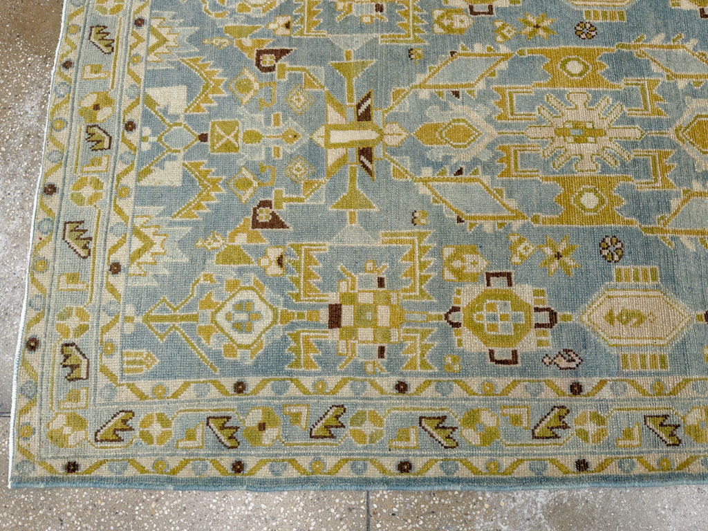 Vintage Persian Malayer Runner, No.28853 - Gsblank