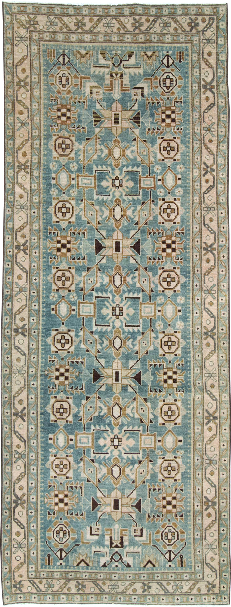 Vintage Persian Malayer Runner (Pair: 2 of 2), No.28856 - Gsblank