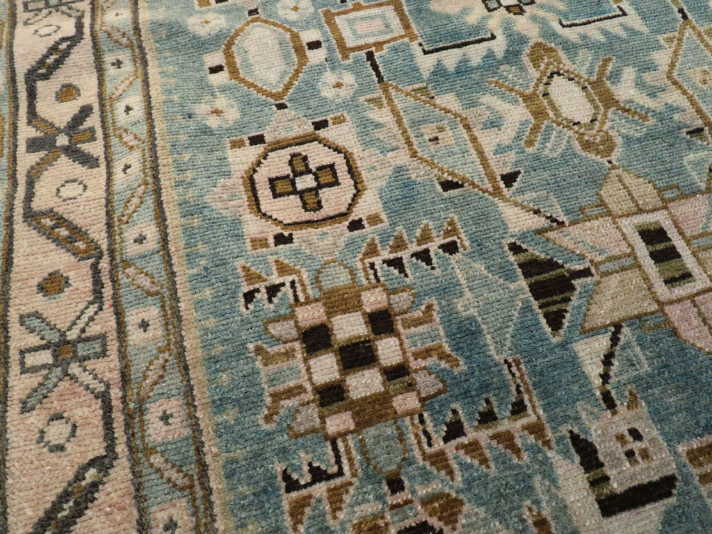 Vintage Persian Malayer Runner (Pair: 2 of 2), No.28856 - Gsblank