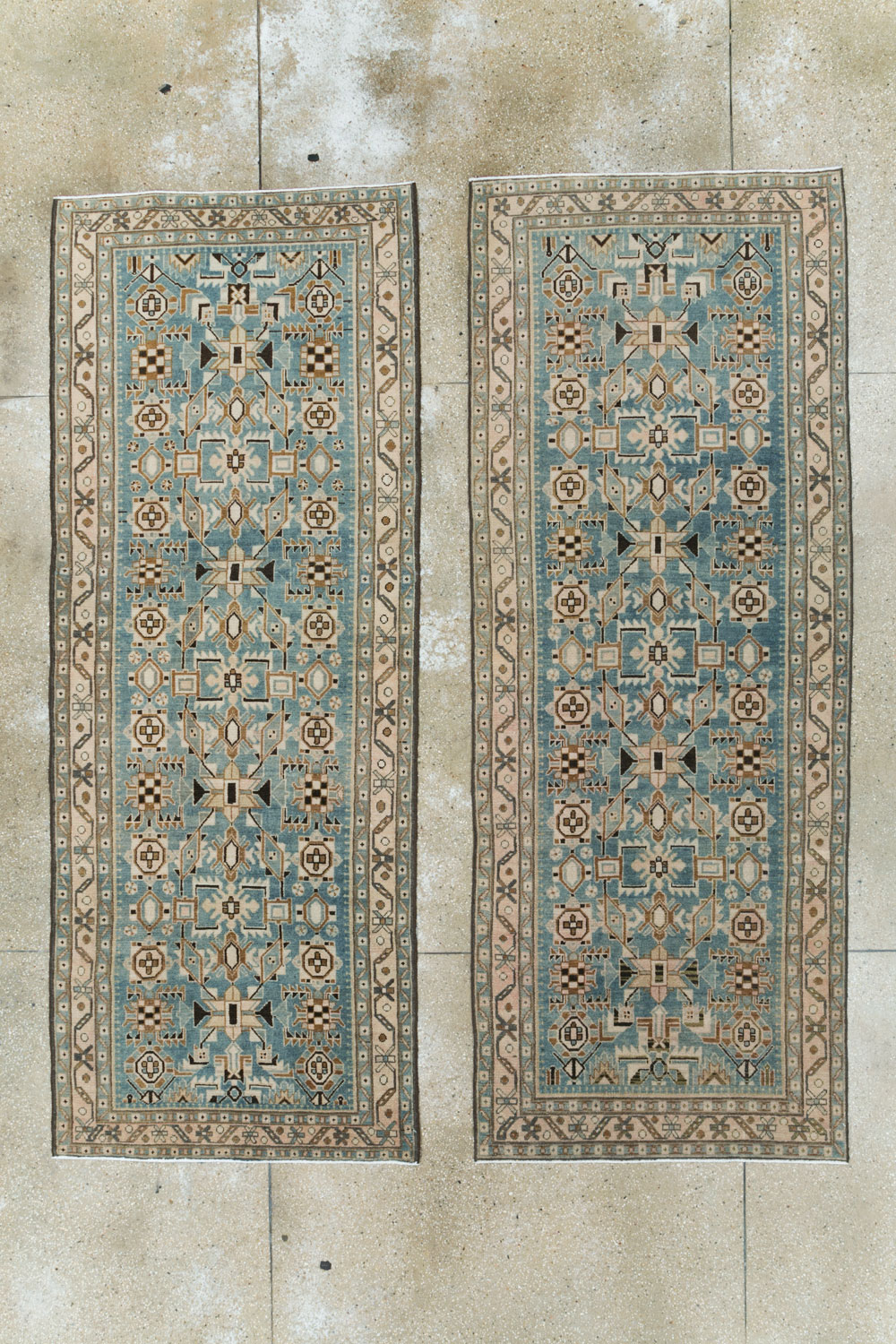 Vintage Persian Malayer Runner (Pair: 2 of 2), No.28856 - Gsblank