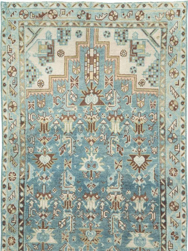 Vintage Persian Malayer Runner, No.28857 - Gsblank