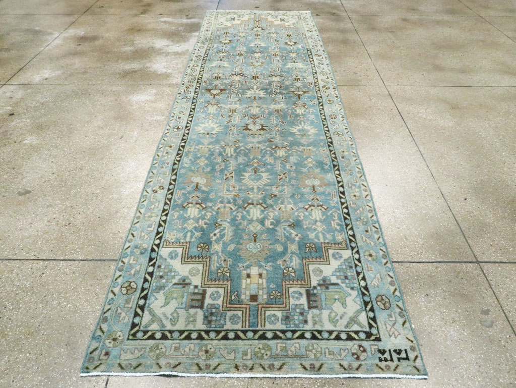 Vintage Persian Malayer Runner, No.28857 - Gsblank