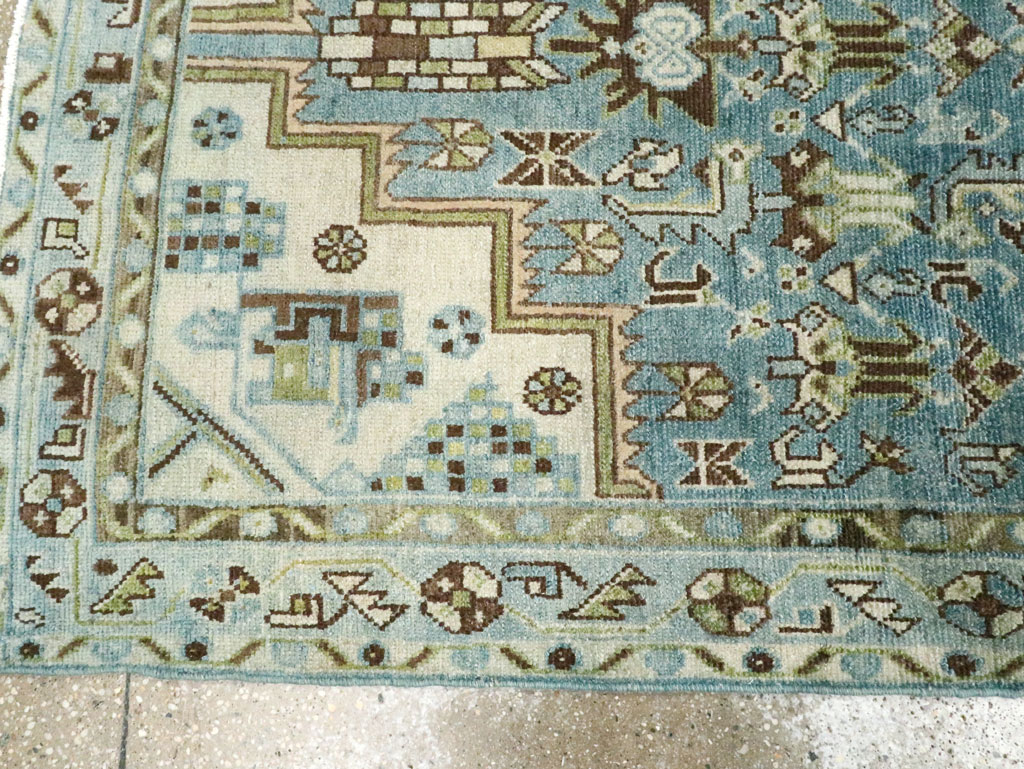 Vintage Persian Malayer Runner, No.28857 - Gsblank