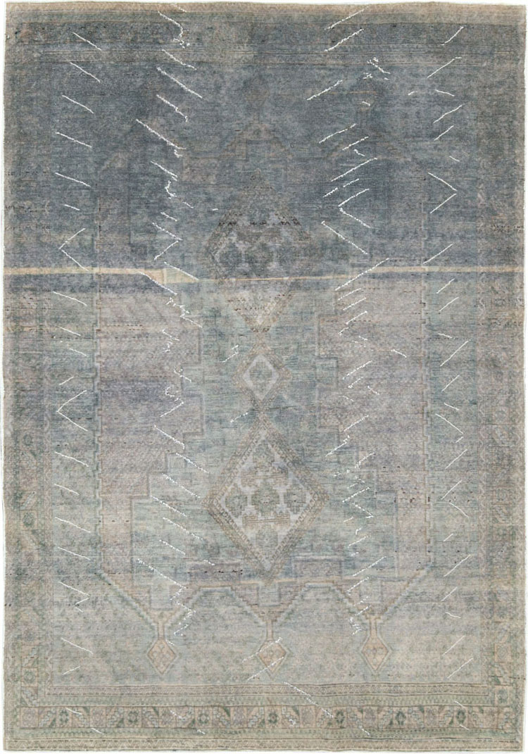 Vintage Persian Afshar Rug, No.28859 - Gsblank