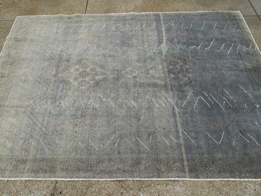 Vintage Persian Afshar Rug, No.28859 - Gsblank