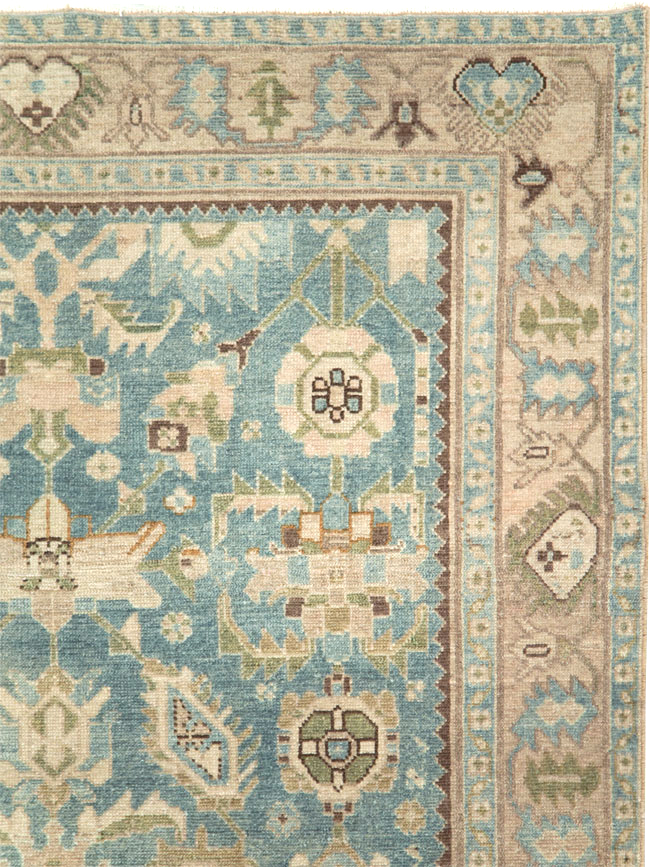 Vintage Persian Malayer Rug, No.28864 - Gsblank