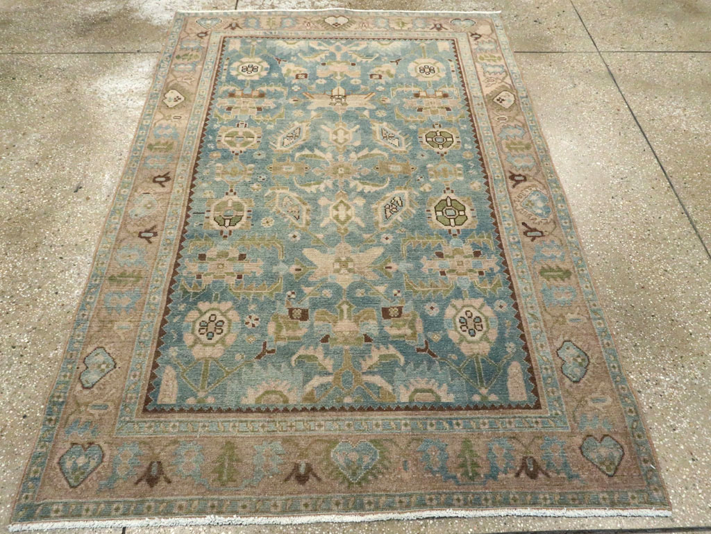 Vintage Persian Malayer Rug, No.28864 - Gsblank