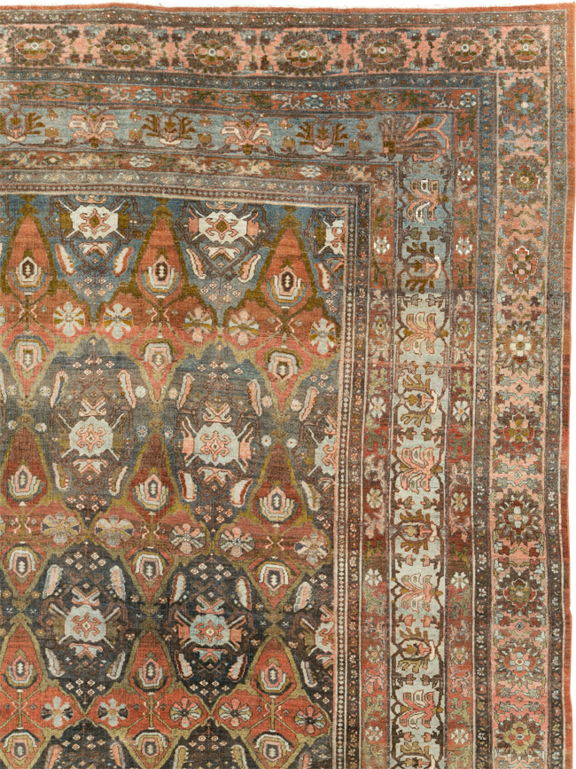 Antique Persian Bidjar Carpet, No.28870 - Gsblank