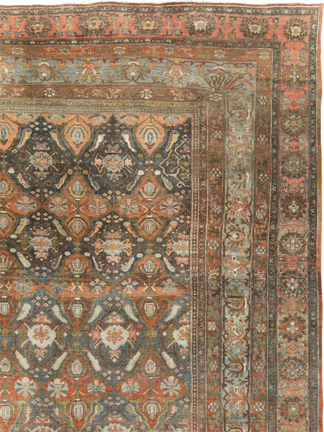 Antique Persian Bidjar Carpet, No.28870 - Gsblank