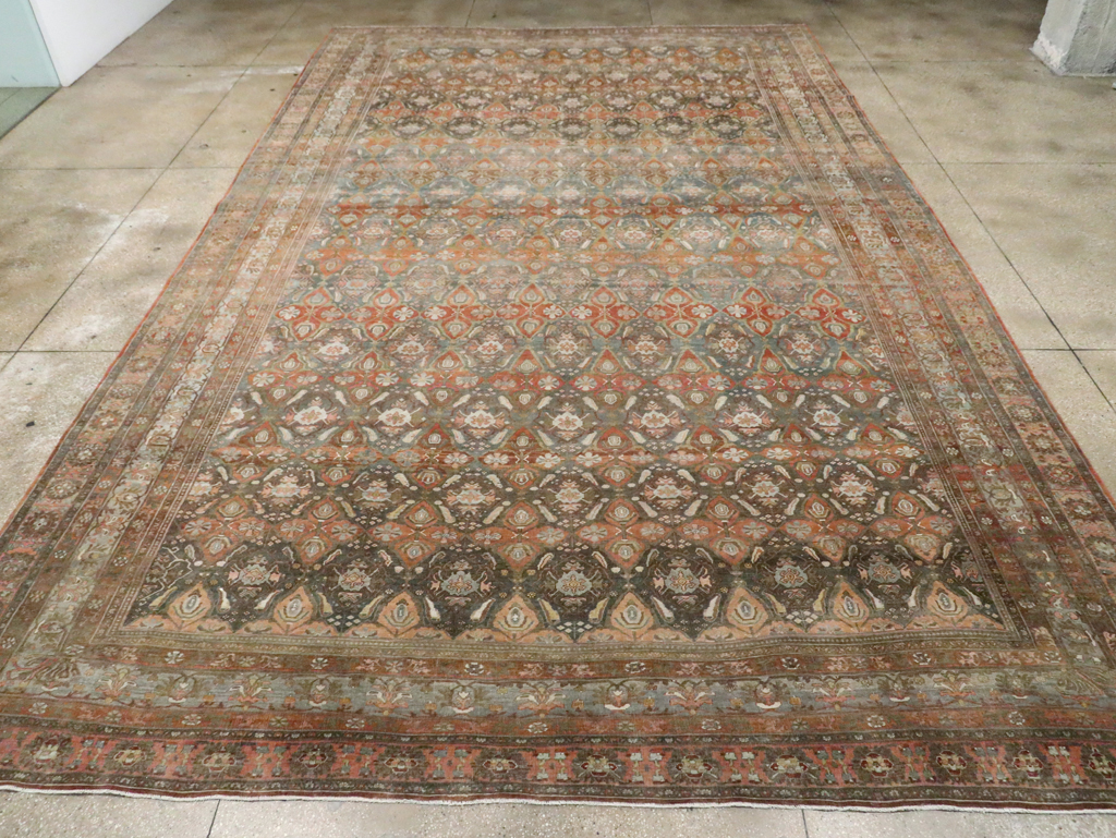 Antique Persian Bidjar Carpet, No.28870 - Gsblank