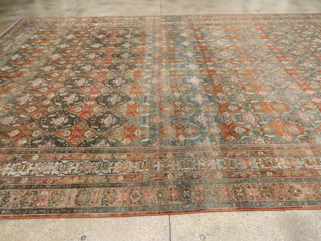 Antique Persian Bidjar Carpet, No.28870 - Gsblank