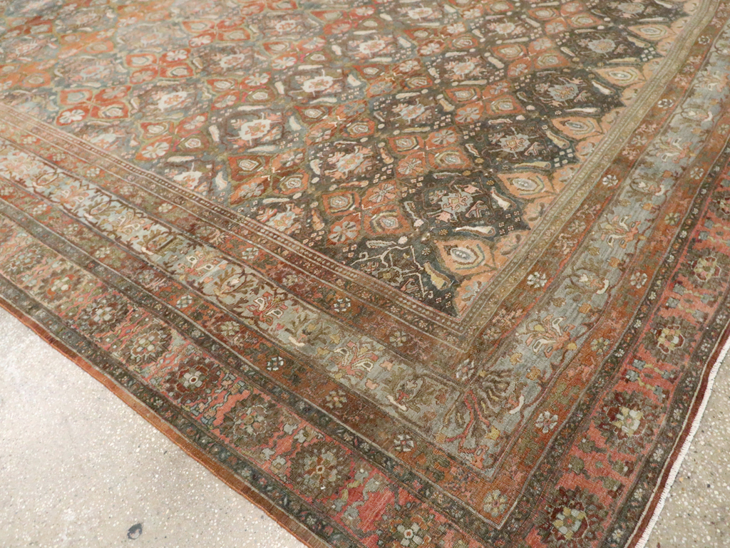 Antique Persian Bidjar Carpet, No.28870 - Gsblank