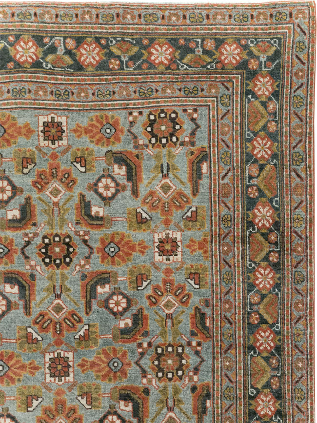 Antique Persian Malayer Small Room Size Carpet, No.28871 - Gsblank