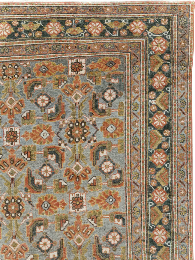 Antique Persian Malayer Small Room Size Carpet, No.28871 - Gsblank