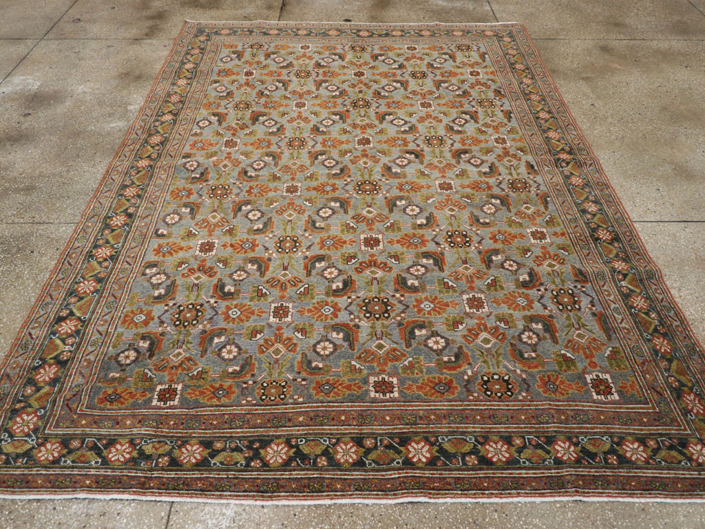 Antique Persian Malayer Small Room Size Carpet, No.28871 - Gsblank