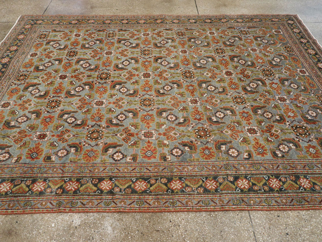 Antique Persian Malayer Small Room Size Carpet, No.28871 - Gsblank