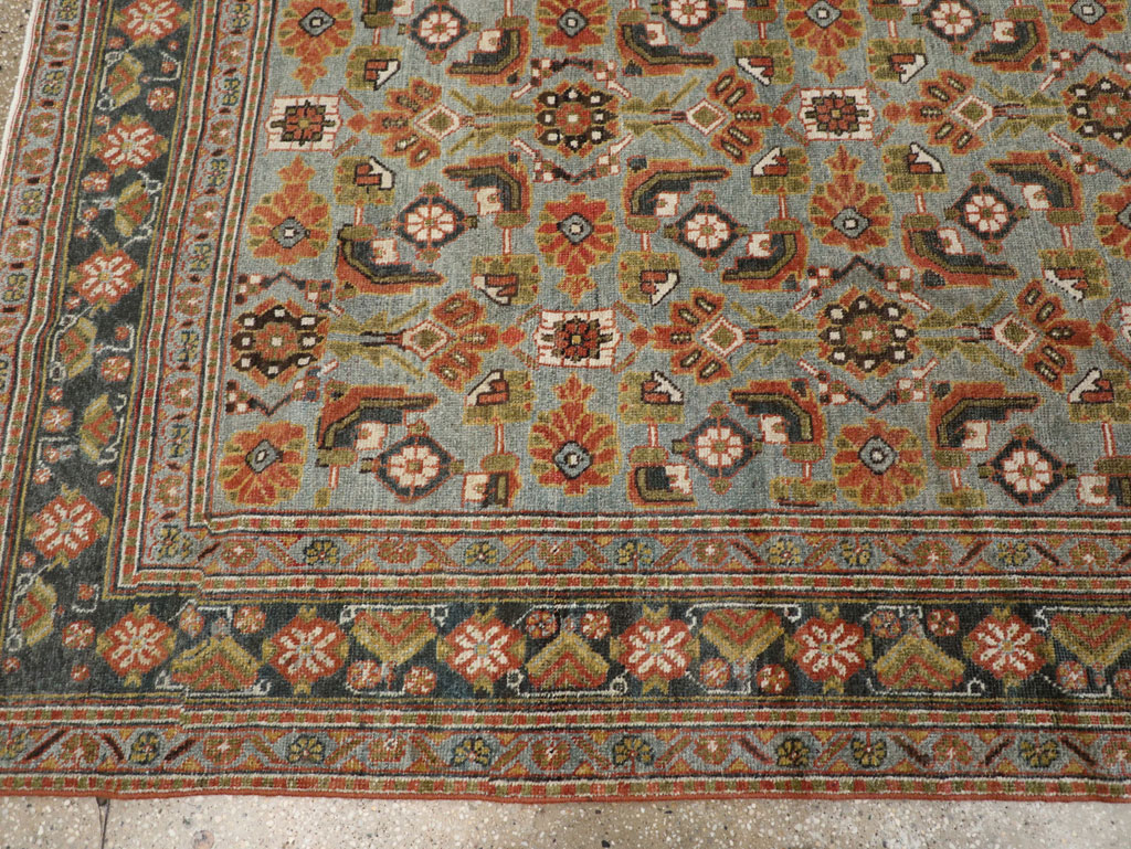 Antique Persian Malayer Small Room Size Carpet, No.28871 - Gsblank
