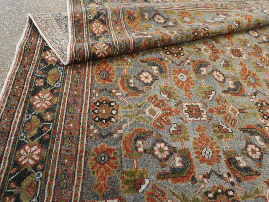 Antique Persian Malayer Small Room Size Carpet, No.28871 - Gsblank
