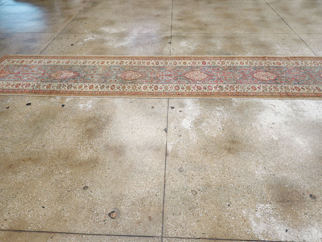 Antique Persian Serab Long Runner, No.28878 - Gsblank