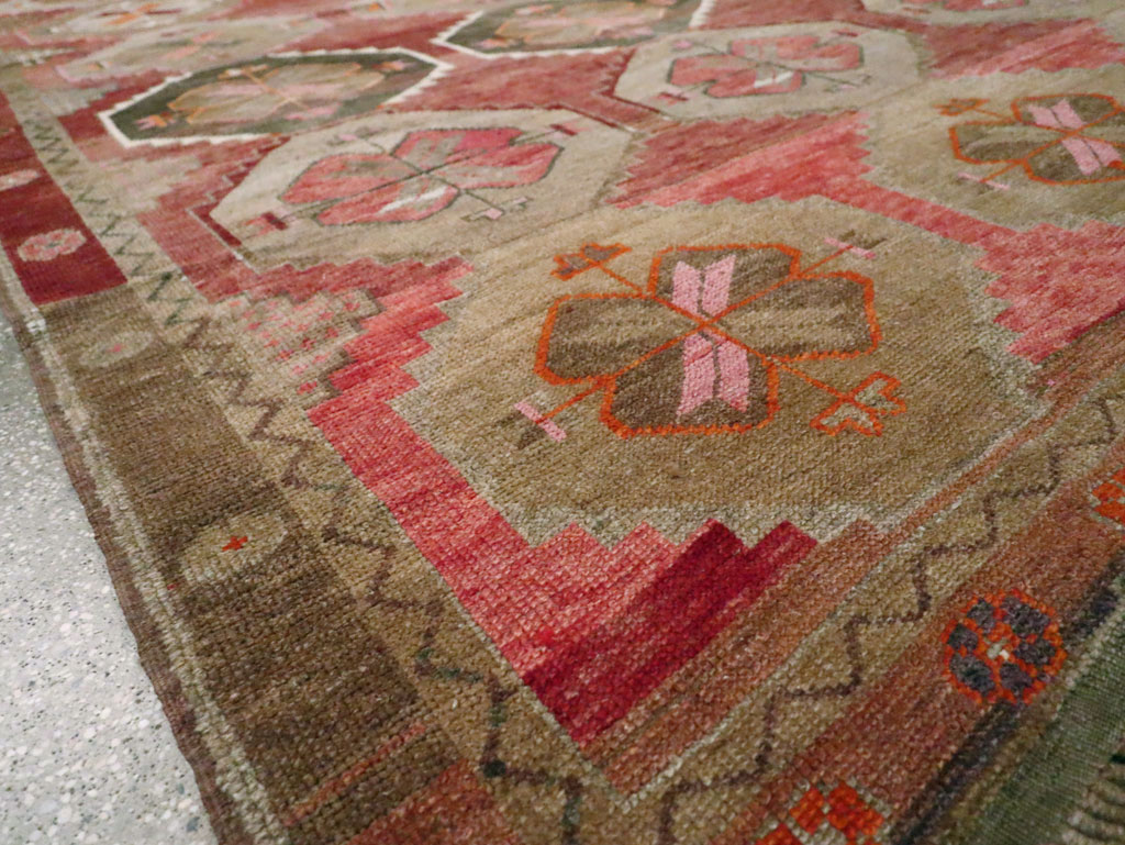 Vintage Turkish Anatolian Large Gallery Carpet, No.28879 - Gsblank