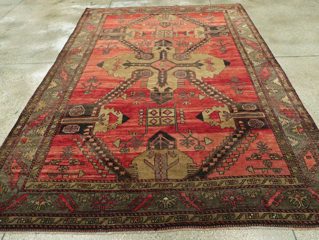 Vintage Turkish Anatolian Accent Rug, No.28886 - Gsblank