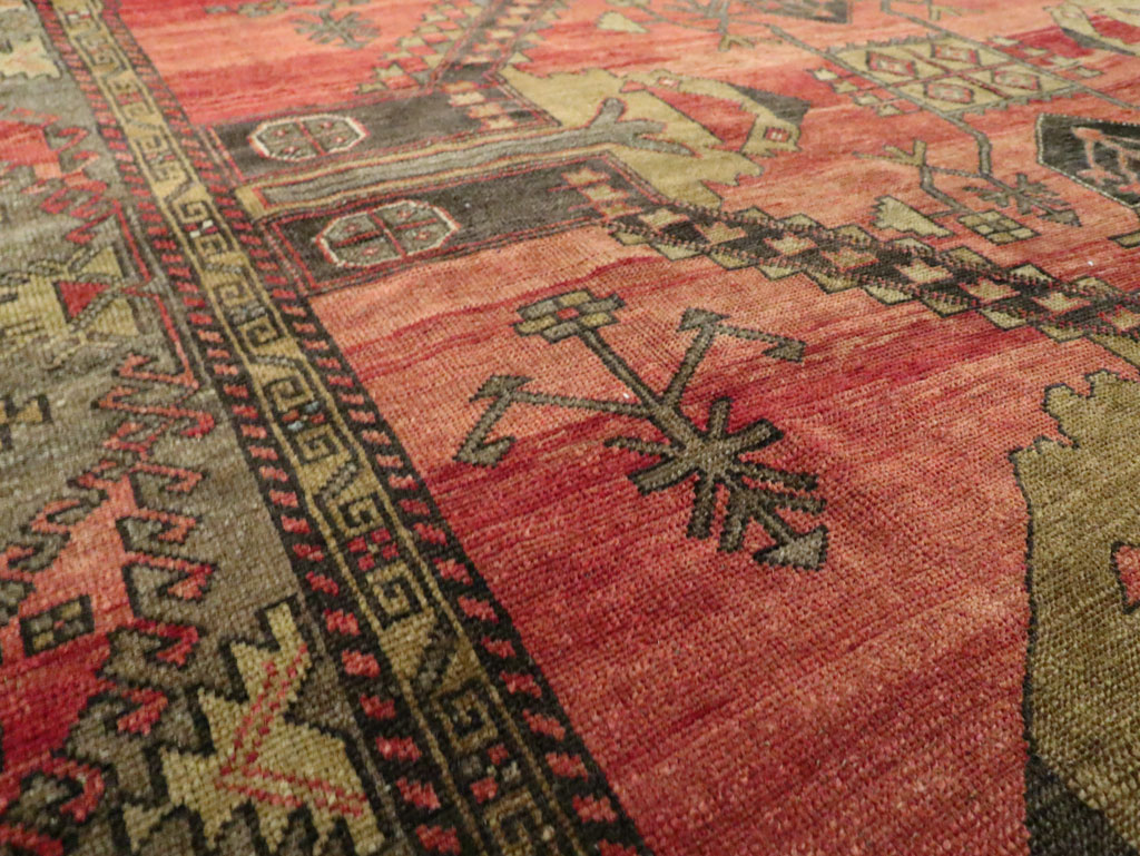 Vintage Turkish Anatolian Accent Rug, No.28886 - Gsblank