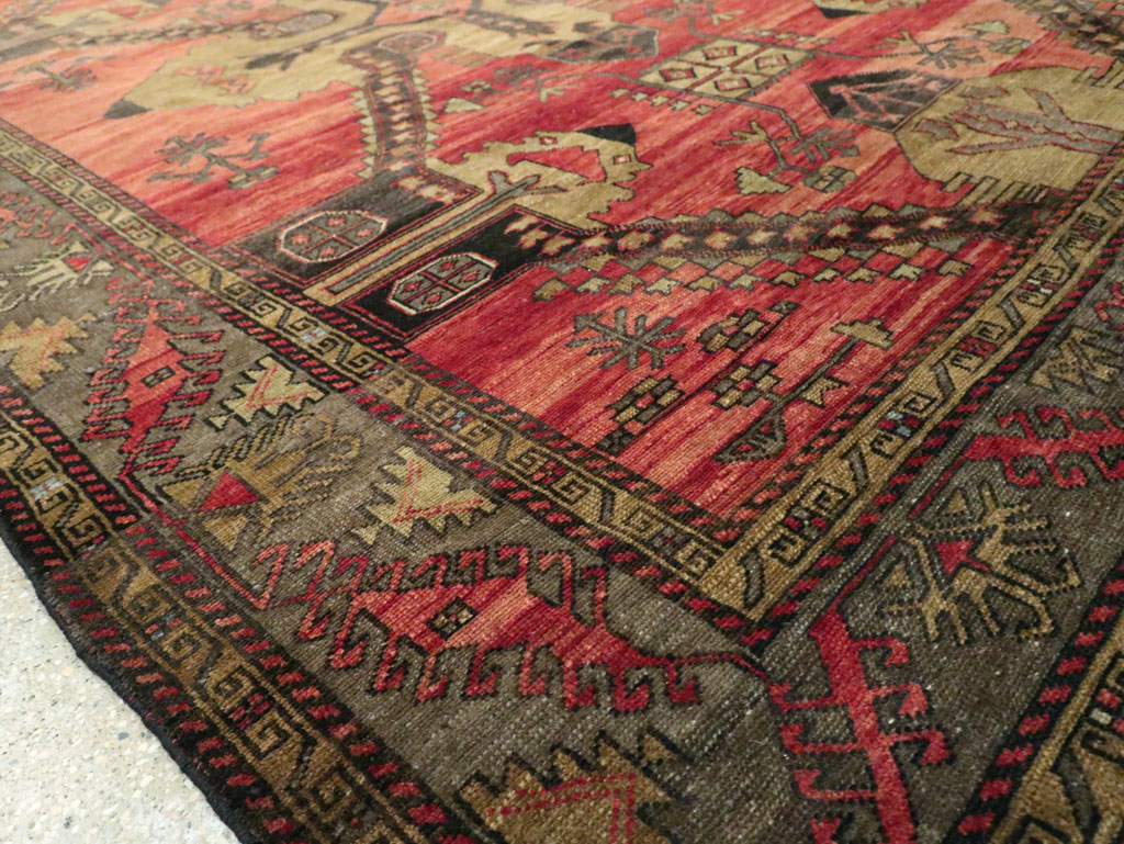 Vintage Turkish Anatolian Accent Rug, No.28886 - Gsblank