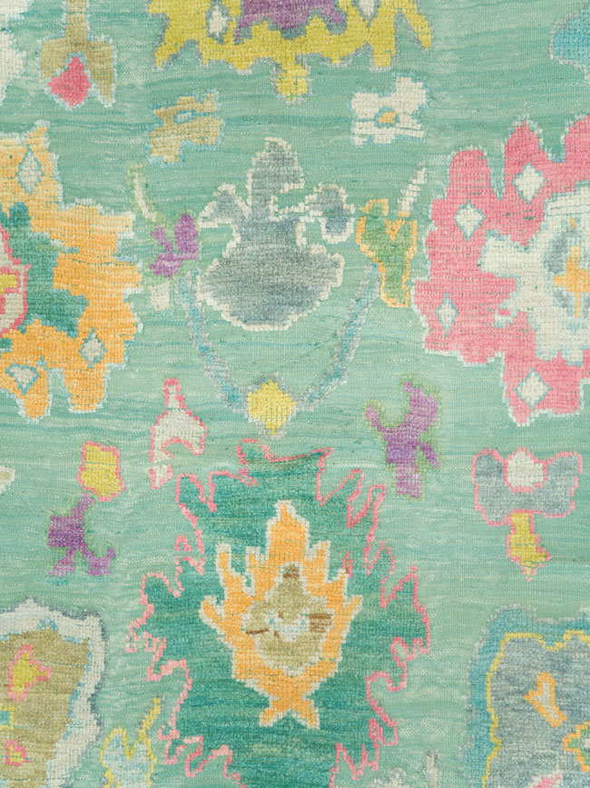 Contemporary Turkish Souf Oushak Large Room Size Carpet, No.28899 - Gsblank